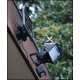 Автономный фонарь-прожектор с зарядкой от солнца и датчиком движения