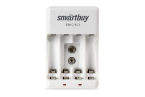 Универсальное зарядное устройство SmartBuy (AA, AAA, 9V)