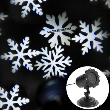 Проектор новогодний лазерный "Снежинки"
