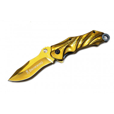 Нож складной Browning  B49 Gold