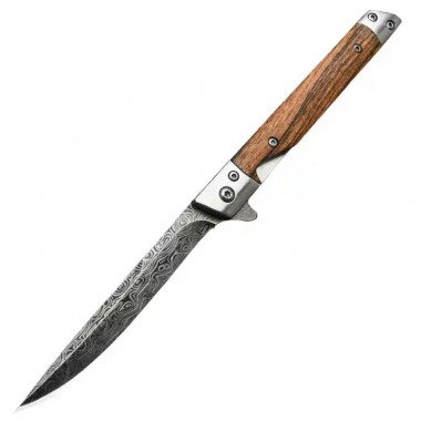 Нож флиппер M390-2C wood