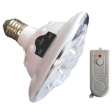 Светодиодная лампа с аккумулятором и пультом ДУ